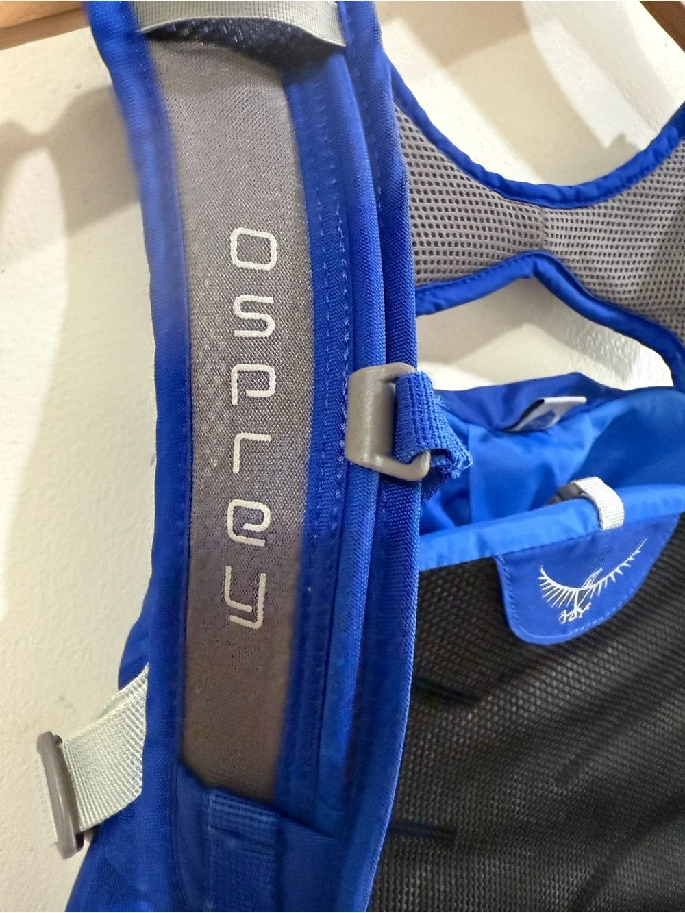 OSPREY Blue Daypack with White Trim